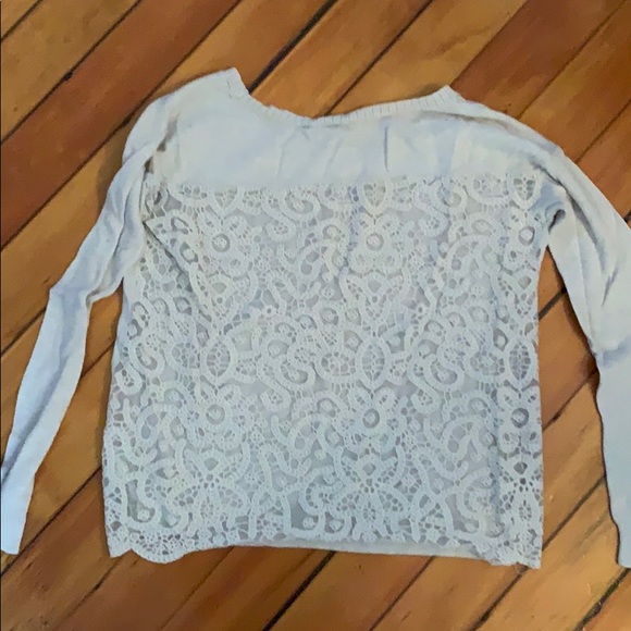 American Eagle Sweater with lace back - Picture 3 of 4